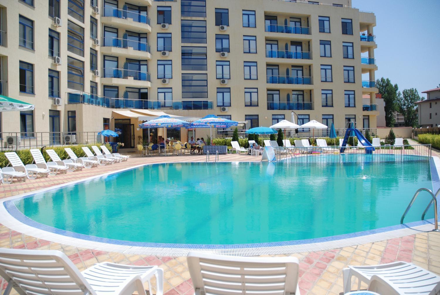 Rainbow 1 Holiday Complex Sunny Beach Eksteriør billede